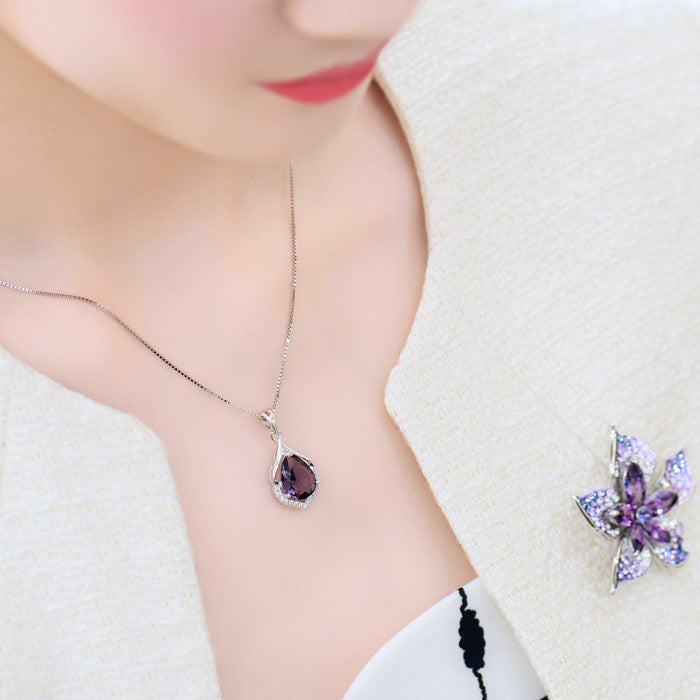 925 silver plated necklace