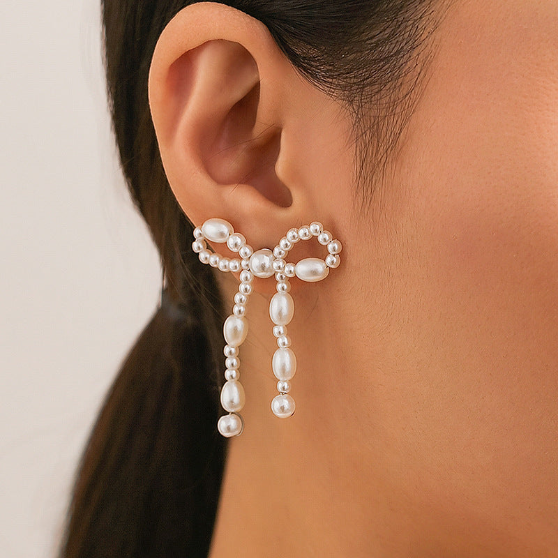 Bow Stud Earrings New Arrival Hot Sale Women
