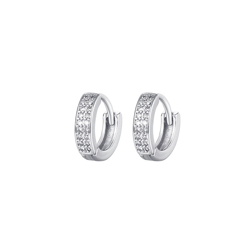 Women's Fashion Zircon Full Diamond Ear Clip