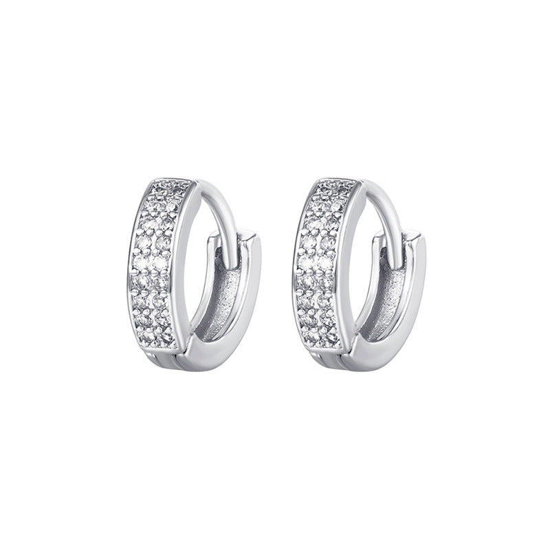 Women's Fashion Zircon Full Diamond Ear Clip