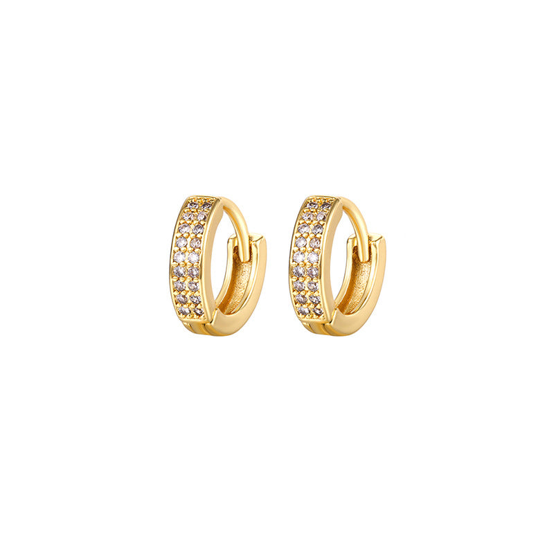 Women's Fashion Zircon Full Diamond Ear Clip
