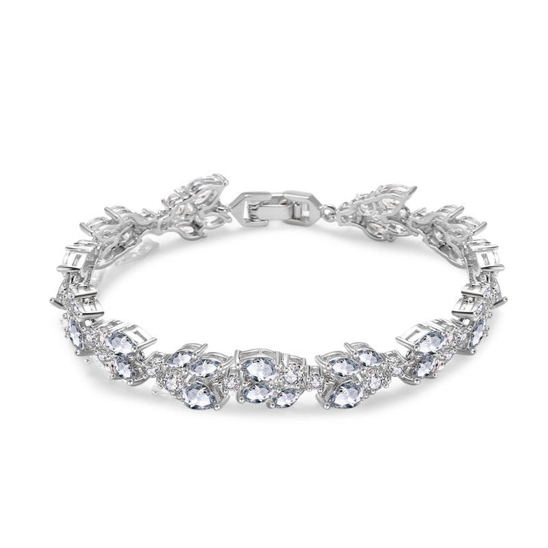 High-end Jewelry Bracelet Women's Non-fading Niche High-end Design Irregular